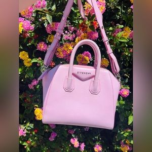 Pink givenchy antigonia purse